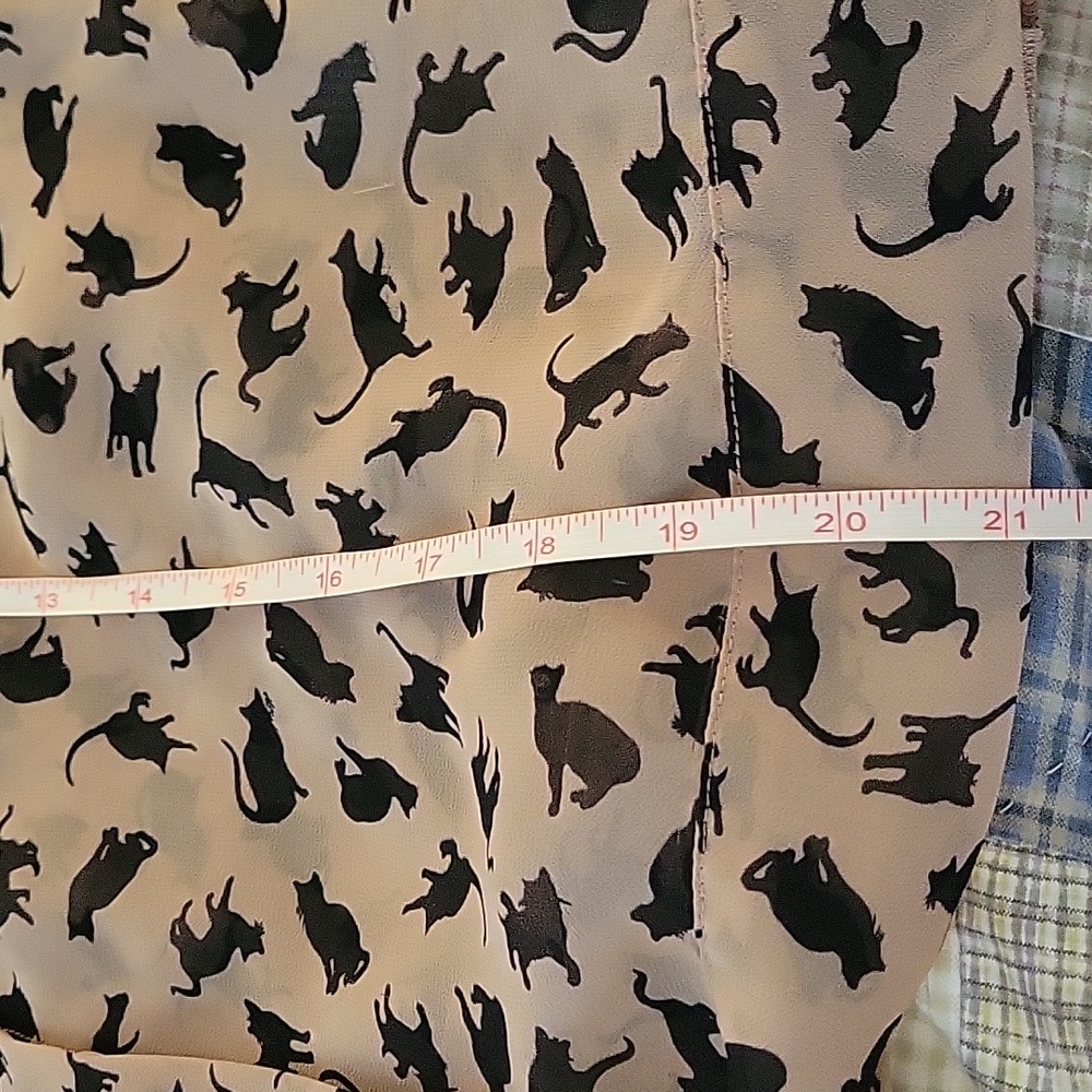 Sheer Cat Blouse - Picture 5 of 6